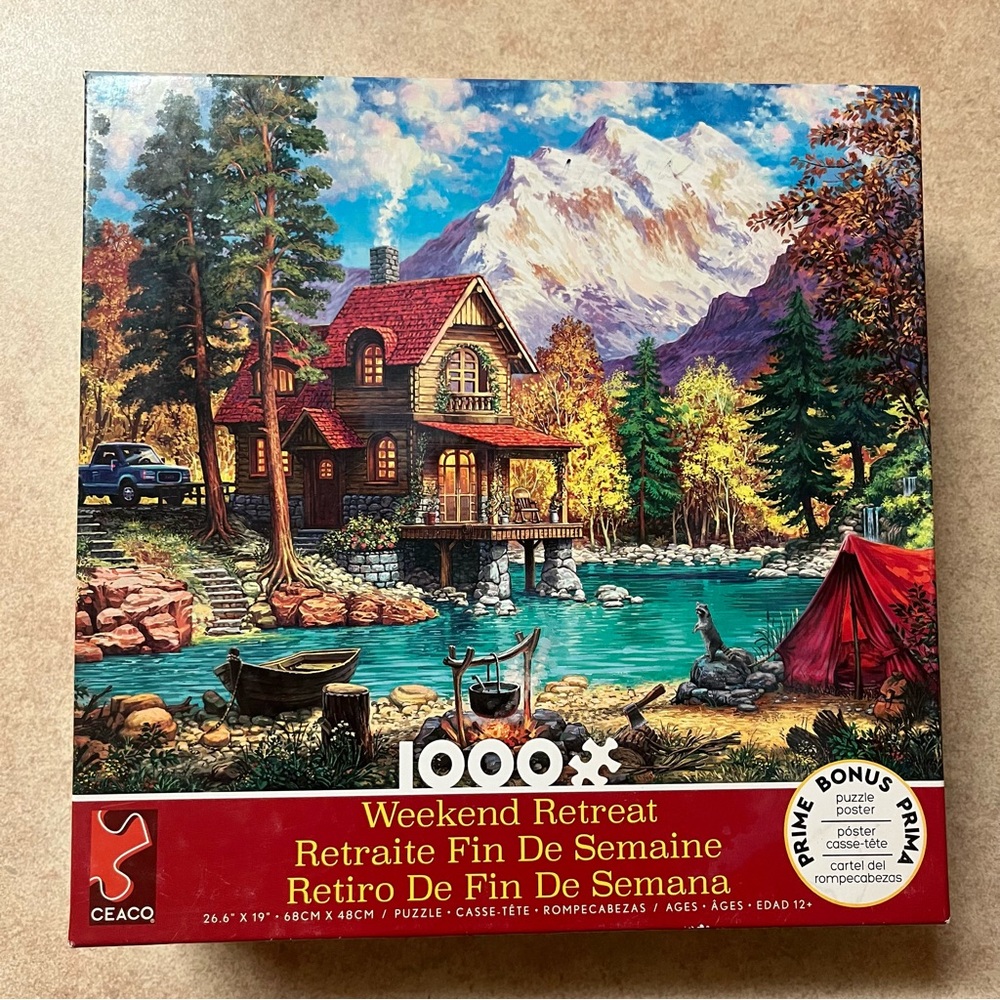 Ceaco "Weekend Retreat" Jigsaw Puzzle 1000 Pieces